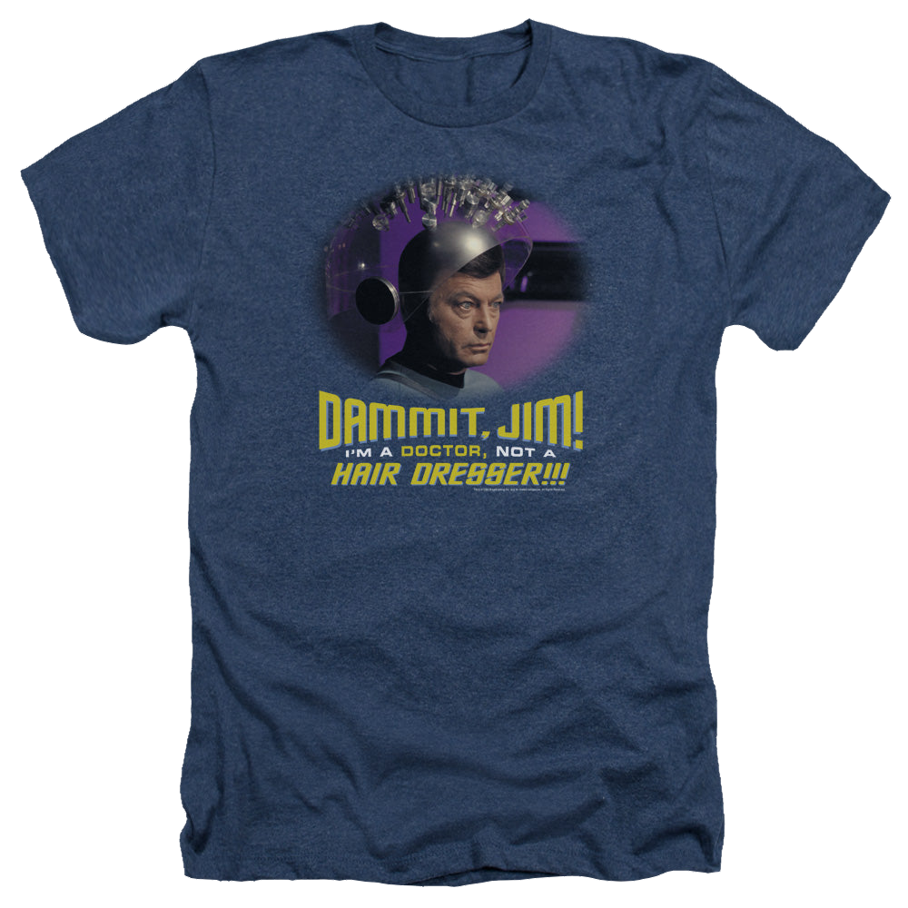 Star Trek The Original Series Not A Hair Dresser - Men's Heather T-Shirt Men's Heather T-Shirt Star Trek