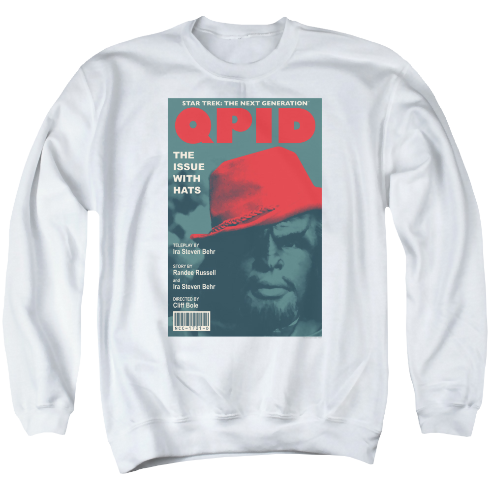 Star Trek The Next Generation Tng S4 Ep20 - Men's Crewneck Sweatshirt Men's Crewneck Sweatshirt Star Trek