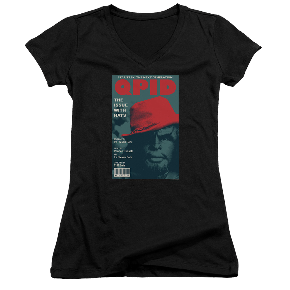 Star Trek The Next Generation Tng Season 4 Episode 20 - Juniors V-Neck T-Shirt Juniors V-Neck T-Shirt Star Trek