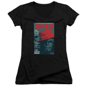 Star Trek The Next Generation Tng Season 4 Episode 20 - Juniors V-Neck T-Shirt Juniors V-Neck T-Shirt Star Trek