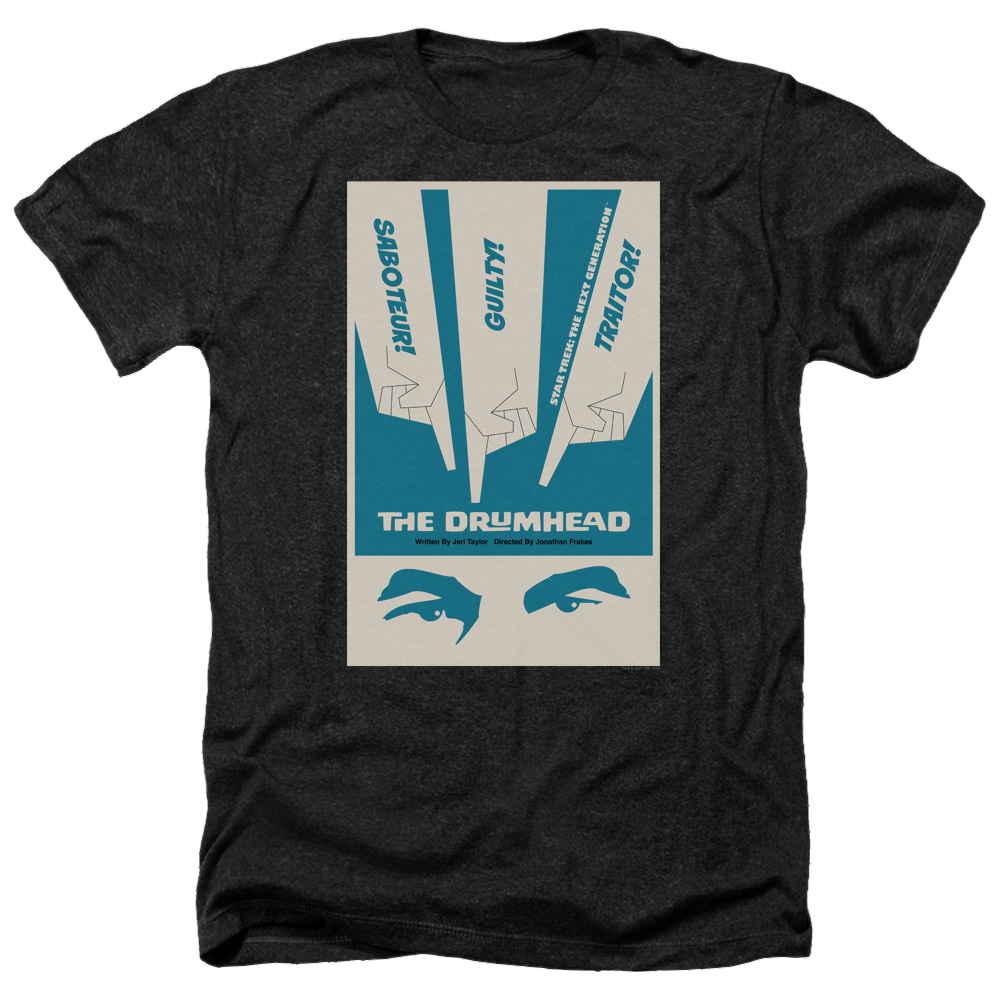 Star Trek The Next Generation Tng Season 4 Episode 21 - Men's Heather T-Shirt Men's Heather T-Shirt Star Trek