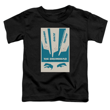 Black toddler t-shirt with Star Trek The Next Generation Tng Season 4 Episode 21 graphic