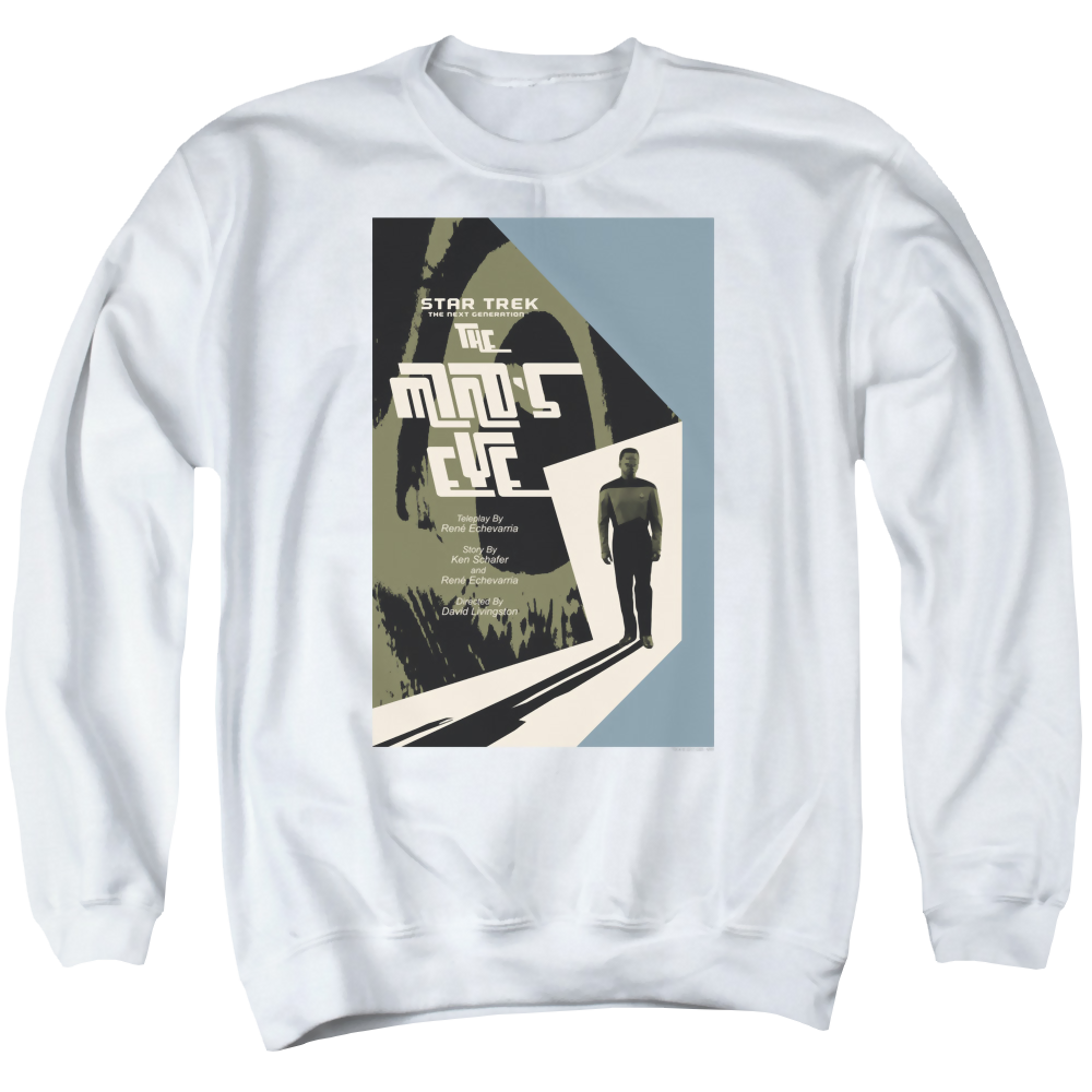 Star Trek The Next Generation Tng S4 Ep24 - Men's Crewneck Sweatshirt Men's Crewneck Sweatshirt Star Trek