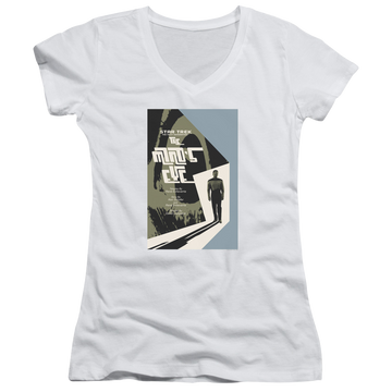 Star Trek The Next Generation Tng Season 4 Episode 24 - Juniors V-Neck T-Shirt Juniors V-Neck T-Shirt Star Trek
