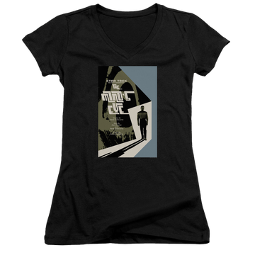 Star Trek The Next Generation Tng Season 4 Episode 24 - Juniors V-Neck T-Shirt Juniors V-Neck T-Shirt Star Trek