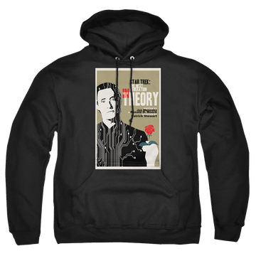 Black pullover hoodie with Star Trek The Next Generation Tng Season 4 Episode 25 graphic