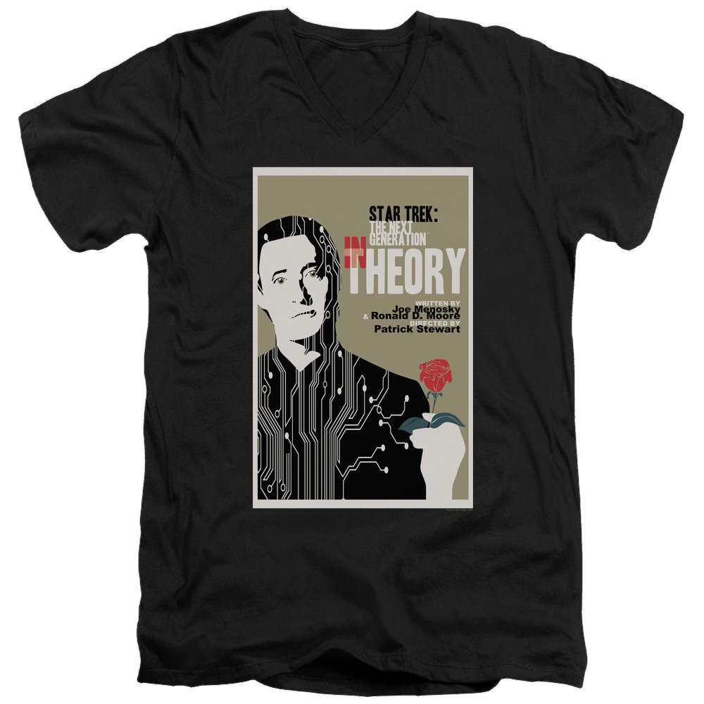 Star Trek The Next Generation Tng Season 4 Episode 25 - Men's V-Neck T-Shirt Men's V-Neck T-Shirt Star Trek