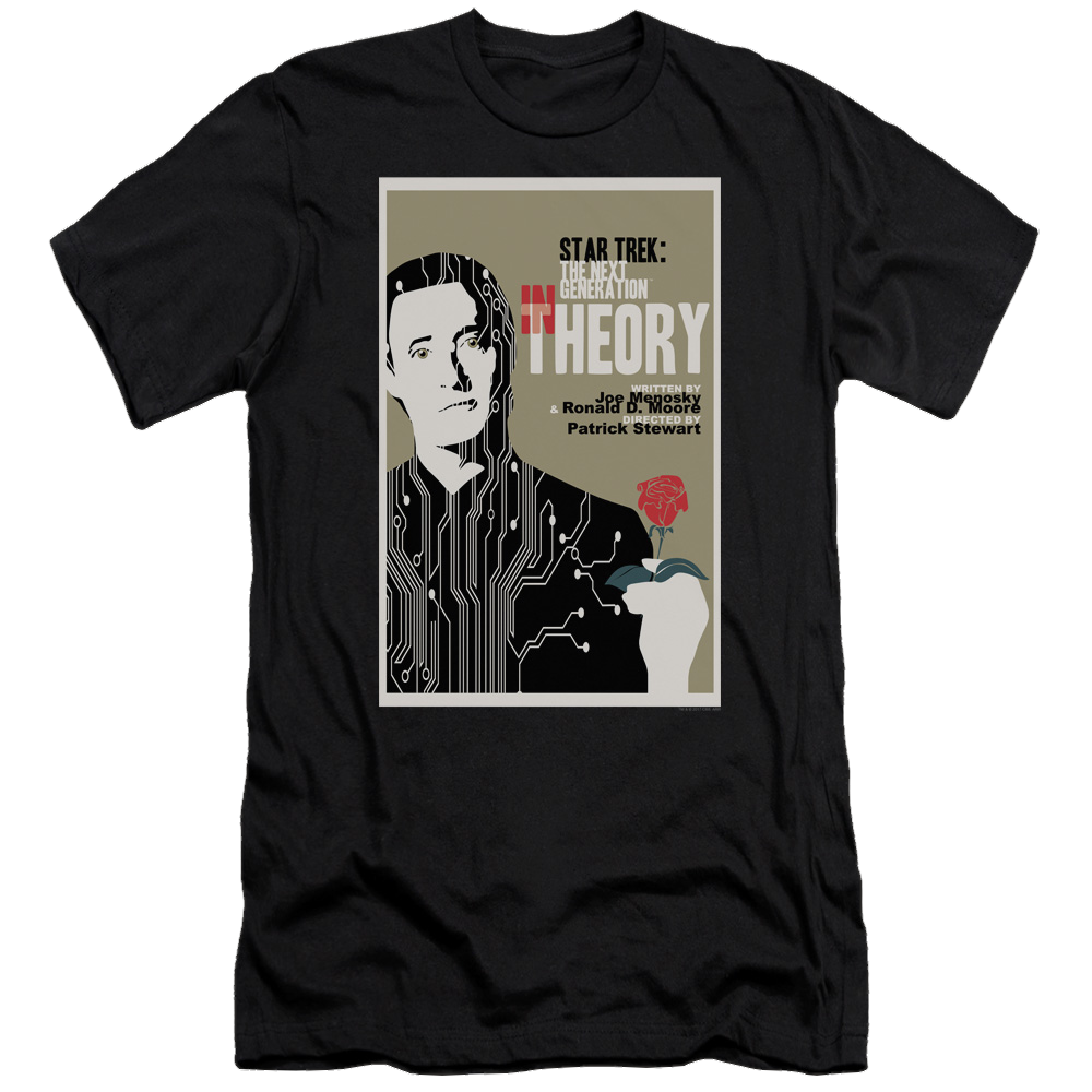 Star Trek The Next Generation Tng Season 4 Episode 25 - Men's Premium Slim Fit T-Shirt Men's Premium Slim Fit T-Shirt Star Trek