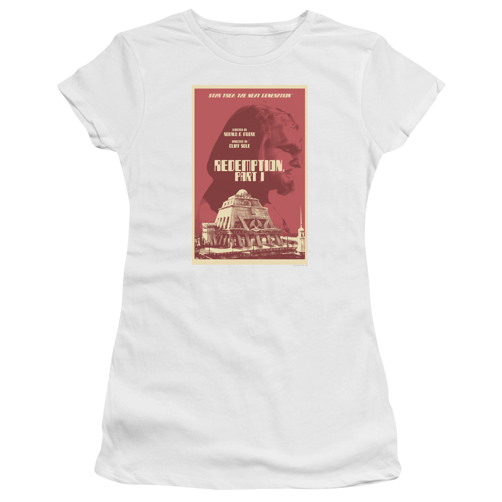 Star Trek The Next Generation Tng Season 4 Episode 26 - Juniors T-Shirt Juniors T-Shirt Star Trek