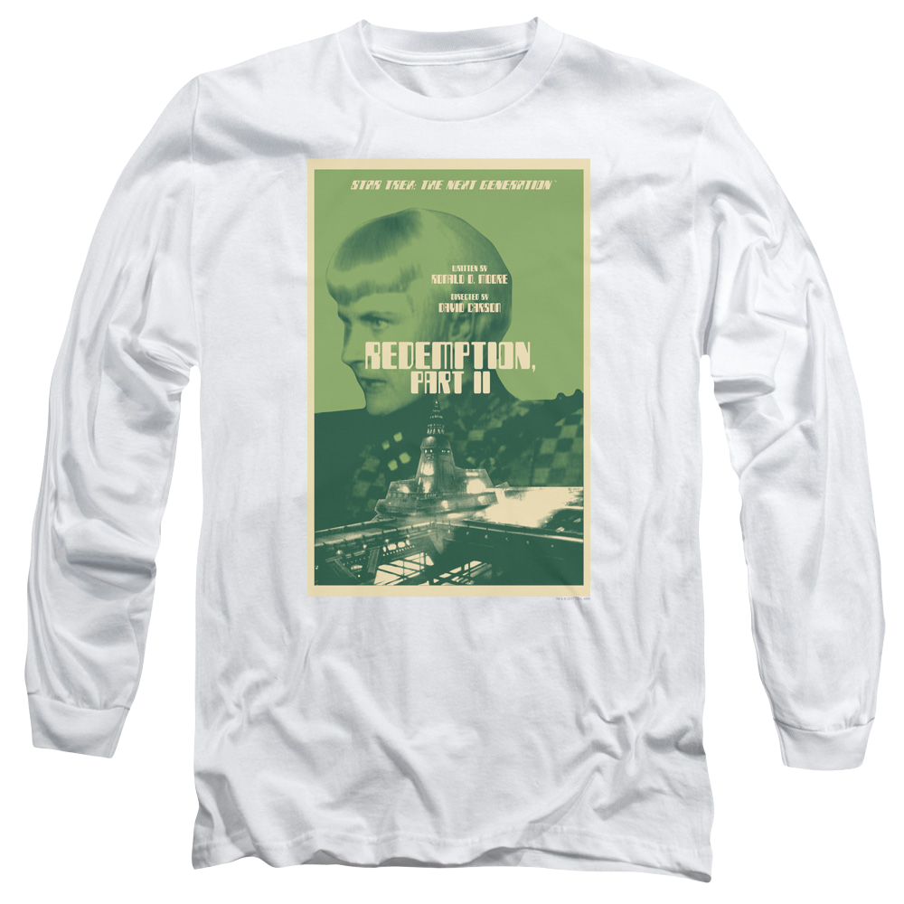 Star Trek The Next Generation Tng S5 Ep1 - Men's Long Sleeve T-Shirt Men's Long Sleeve T-Shirt Star Trek