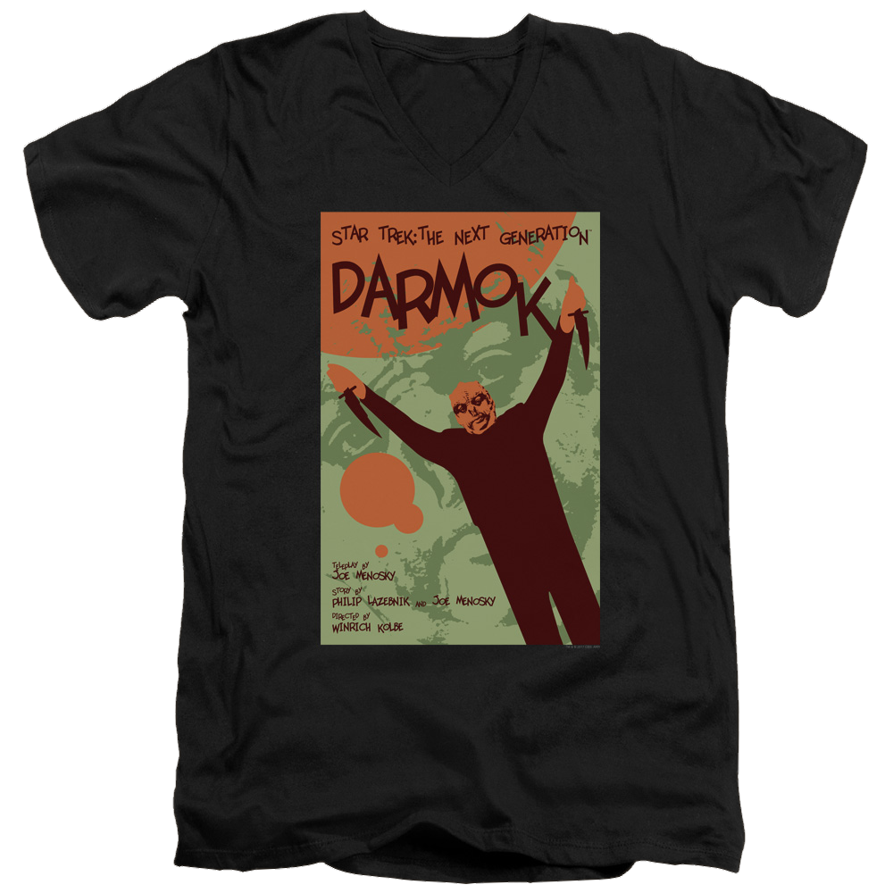 Star Trek The Next Generation Tng Season 5 Episode 2 - Men's V-Neck T-Shirt Men's V-Neck T-Shirt Star Trek