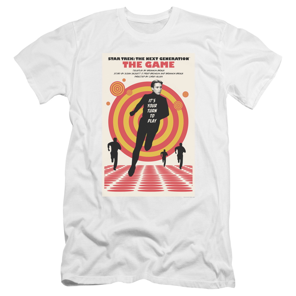 Star Trek The Next Generation Tng Season 5 Episode 6 - Men's Premium Slim Fit T-Shirt Men's Premium Slim Fit T-Shirt Star Trek