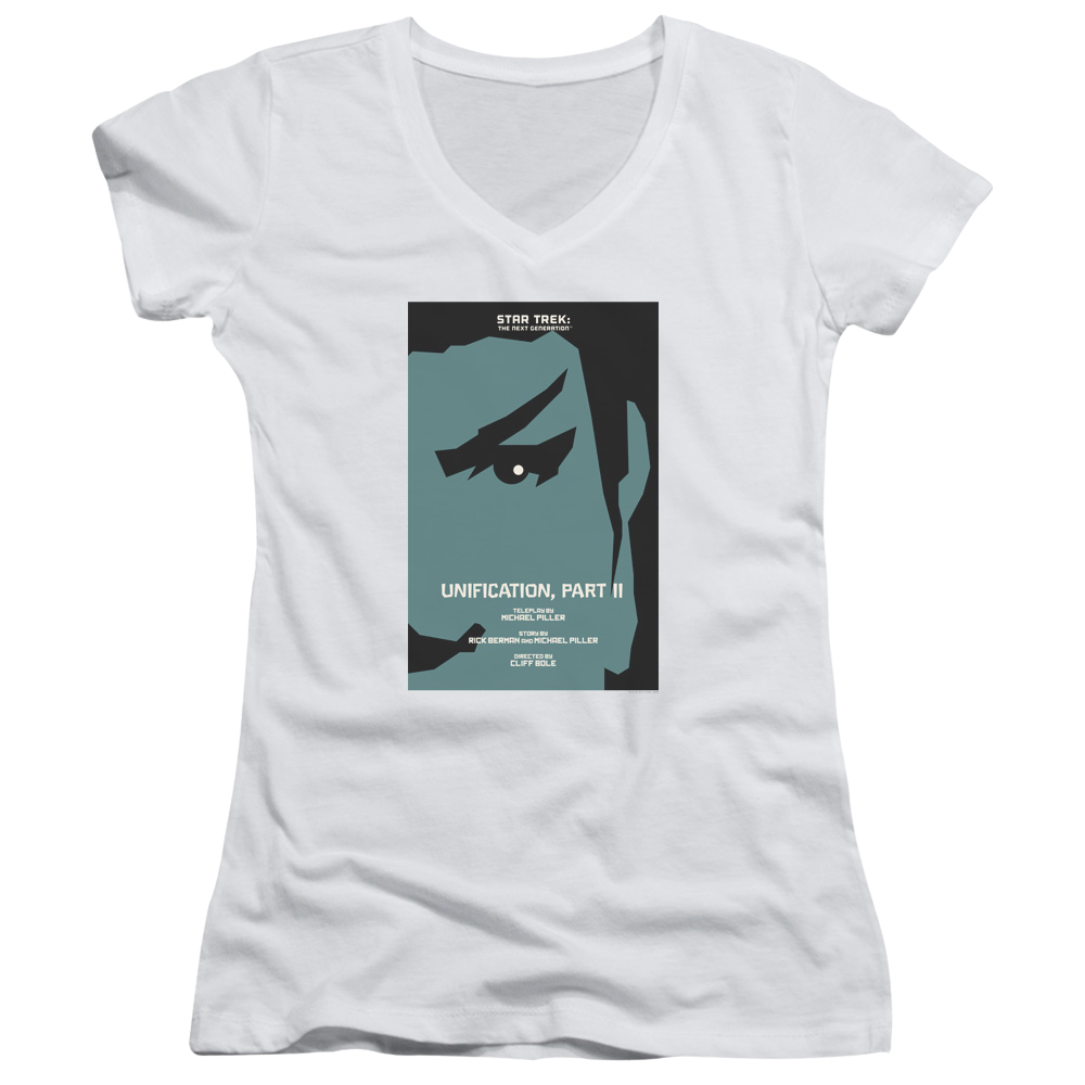Star Trek The Next Generation Tng Season 5 Episode 8 - Juniors V-Neck T-Shirt Juniors V-Neck T-Shirt Star Trek