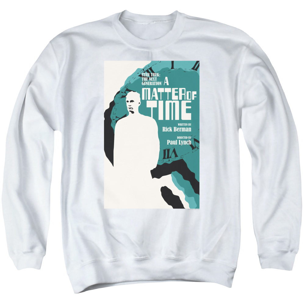 Star Trek The Next Generation Tng S5 Ep9 - Men's Crewneck Sweatshirt Men's Crewneck Sweatshirt Star Trek