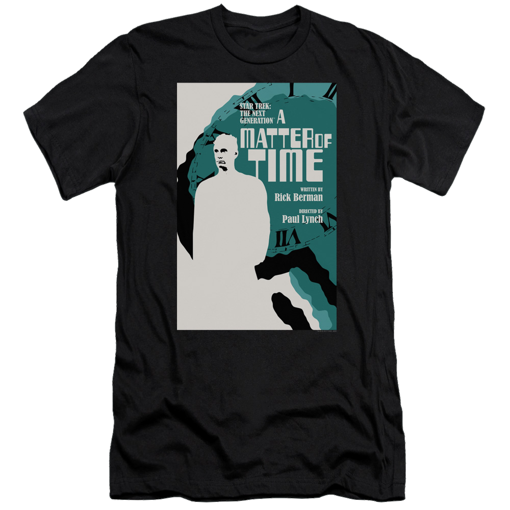 Star Trek The Next Generation Tng Season 5 Episode 9 - Men's Premium Slim Fit T-Shirt Men's Premium Slim Fit T-Shirt Star Trek