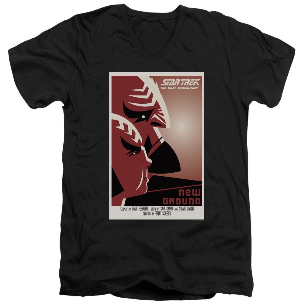 Star Trek The Next Generation Tng Season 5 Episode 10 - Men's V-Neck T-Shirt Men's V-Neck T-Shirt Star Trek
