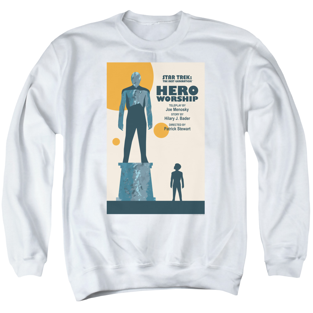 Star Trek The Next Generation Tng S5 Ep11 - Men's Crewneck Sweatshirt Men's Crewneck Sweatshirt Star Trek