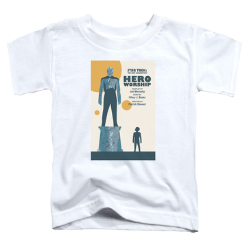 White toddler t-shirt with Star Trek The Next Generation Tng Season 5 Episode 11 graphic