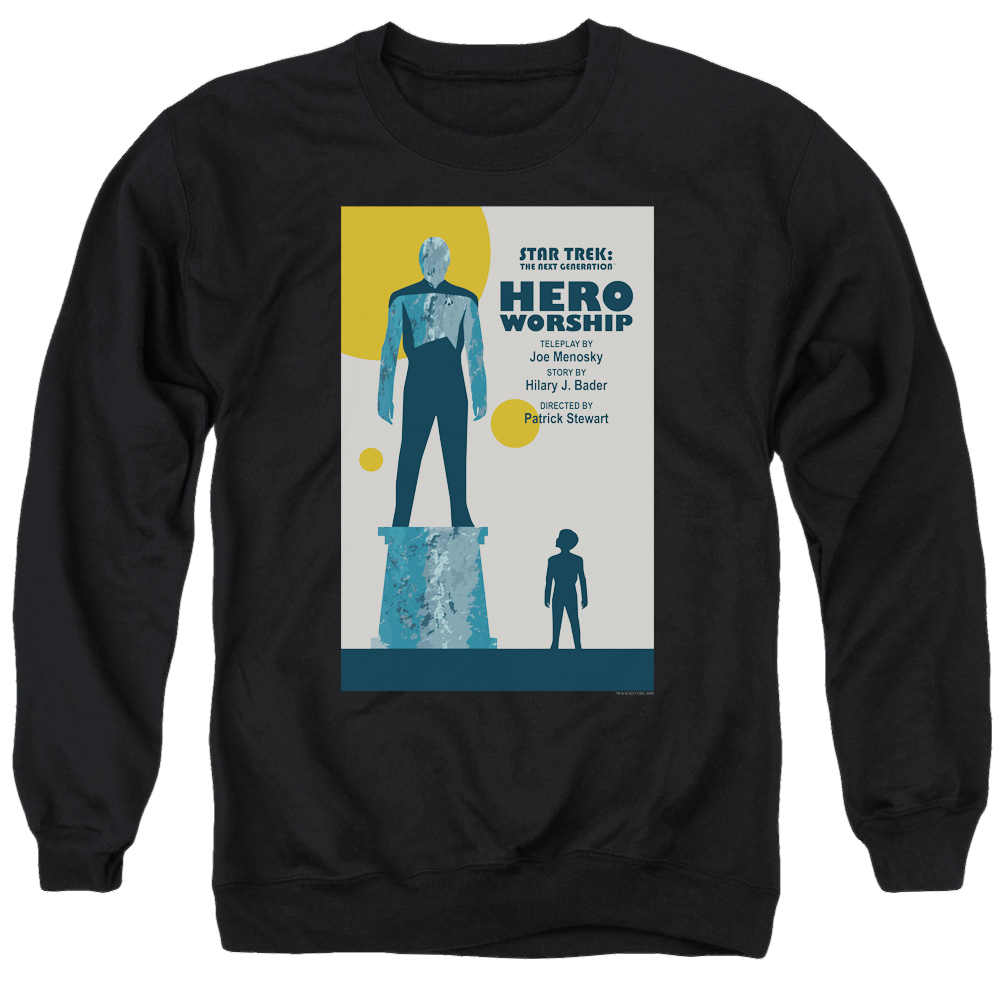 Star Trek The Next Generation Tng S5 Ep11 - Men's Crewneck Sweatshirt Men's Crewneck Sweatshirt Star Trek