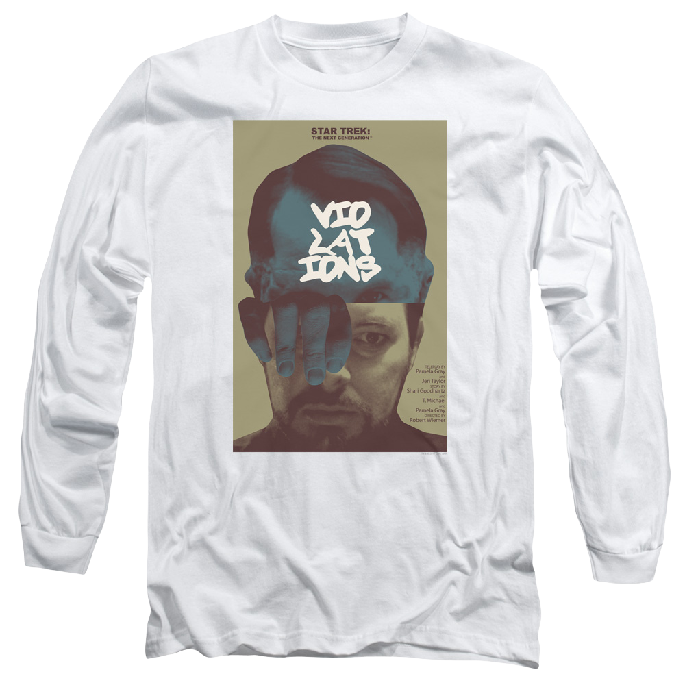 Star Trek The Next Generation Tng S5 Ep12 - Men's Long Sleeve T-Shirt Men's Long Sleeve T-Shirt Star Trek