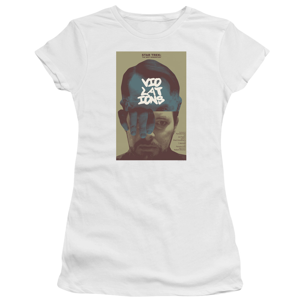 Star Trek The Next Generation Tng Season 5 Episode 12 - Juniors T-Shirt Juniors T-Shirt Star Trek