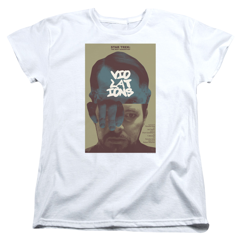Star Trek The Next Generation Tng Season 5 Episode 12 - Women's T-Shirt Women's T-Shirt Star Trek