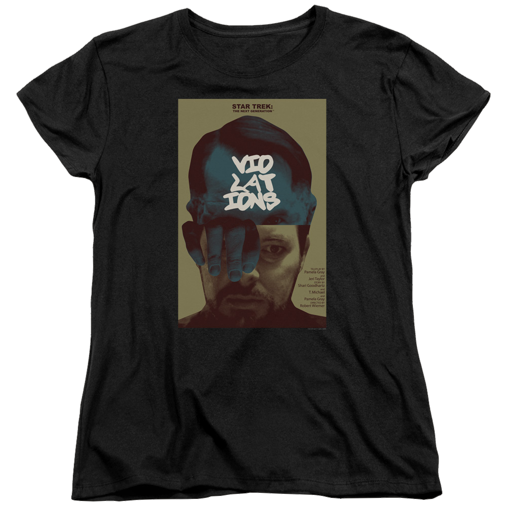 Star Trek The Next Generation Tng Season 5 Episode 12 - Women's T-Shirt Women's T-Shirt Star Trek