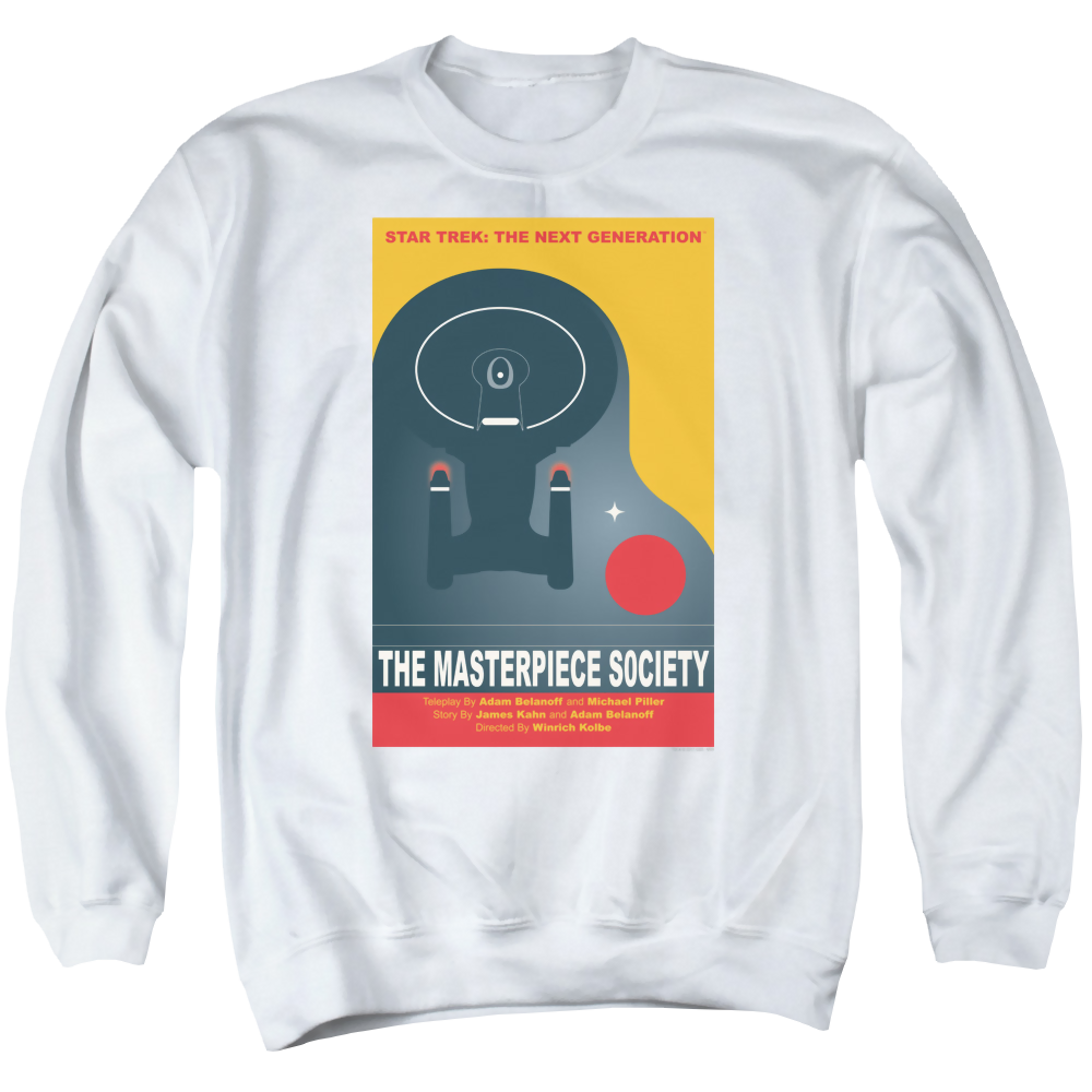 Star Trek The Next Generation Tng S5 Ep13 - Men's Crewneck Sweatshirt Men's Crewneck Sweatshirt Star Trek
