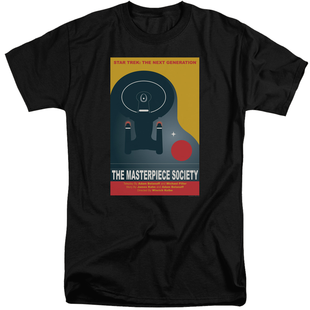 Star Trek The Next Generation Tng Season 5 Episode 13 - Men's Tall Fit T-Shirt Men's Tall Fit T-Shirt Star Trek
