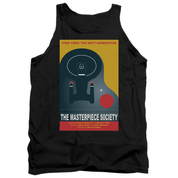 Black men's tank with Star Trek The Next Generation Tng Season 5 Episode 13 graphic