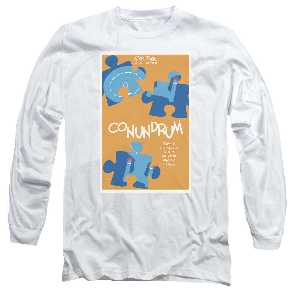Star Trek The Next Generation Tng S5 Ep14 - Men's Long Sleeve T-Shirt Men's Long Sleeve T-Shirt Star Trek