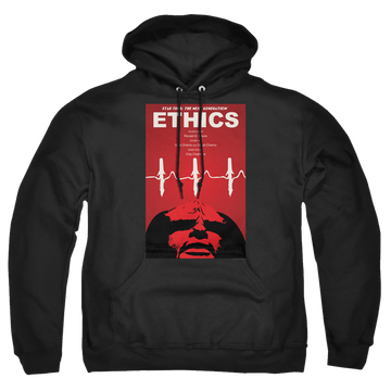 Black pullover hoodie with Star Trek The Next Generation Tng Season 5 Episode 16 graphic