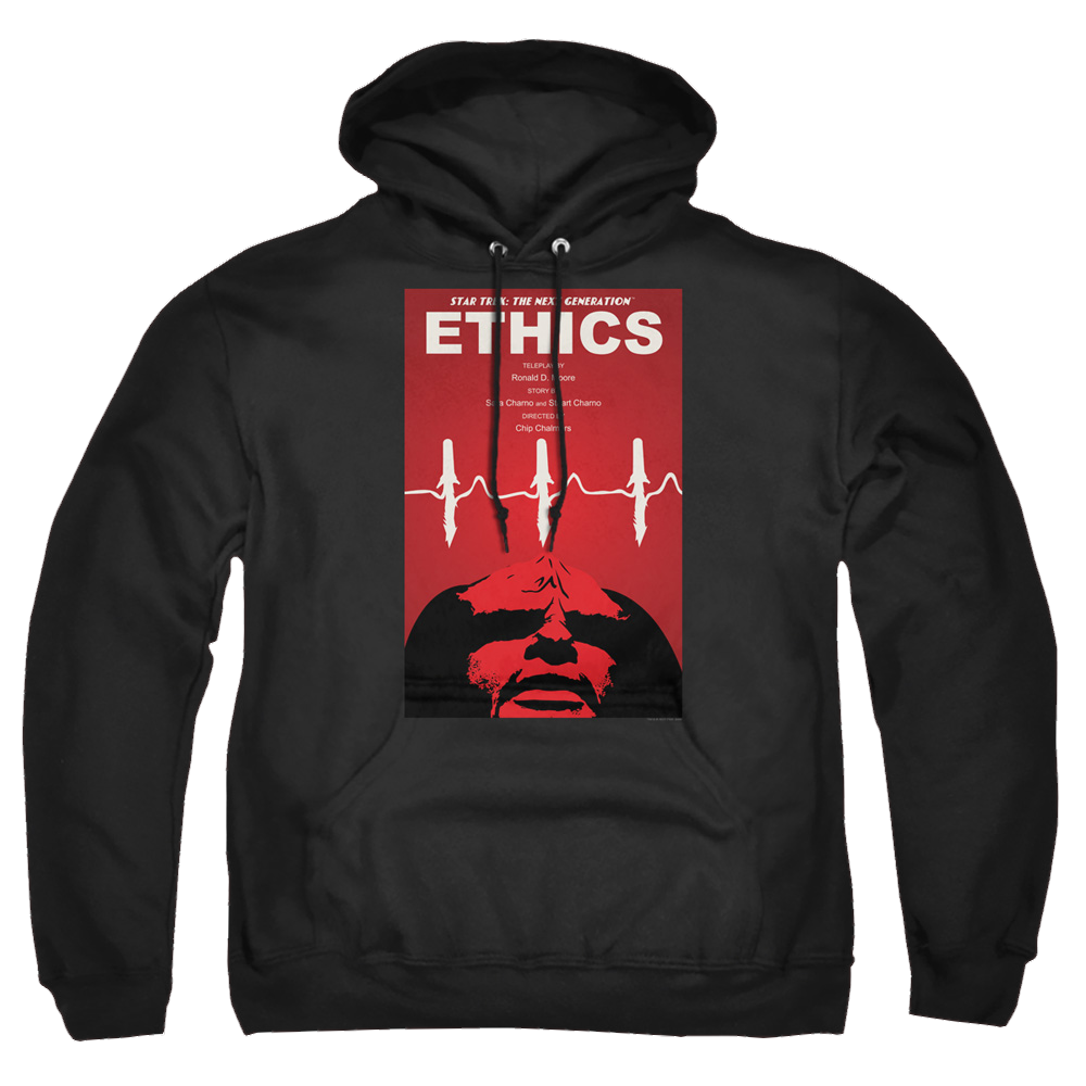 Star Trek The Next Generation Tng Season 5 Episode 16 - Pullover Hoodie Pullover Hoodie Star Trek