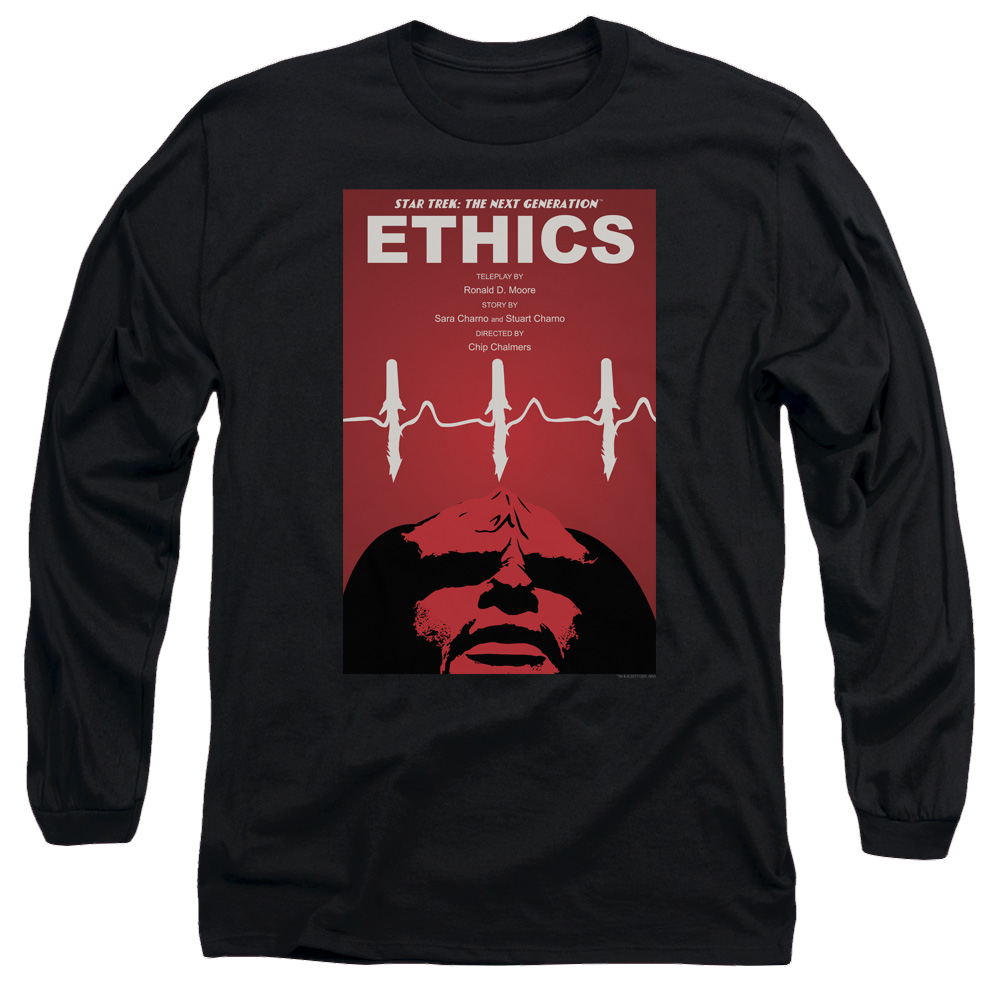 Star Trek The Next Generation Tng S5 Ep16 - Men's Long Sleeve T-Shirt Men's Long Sleeve T-Shirt Star Trek