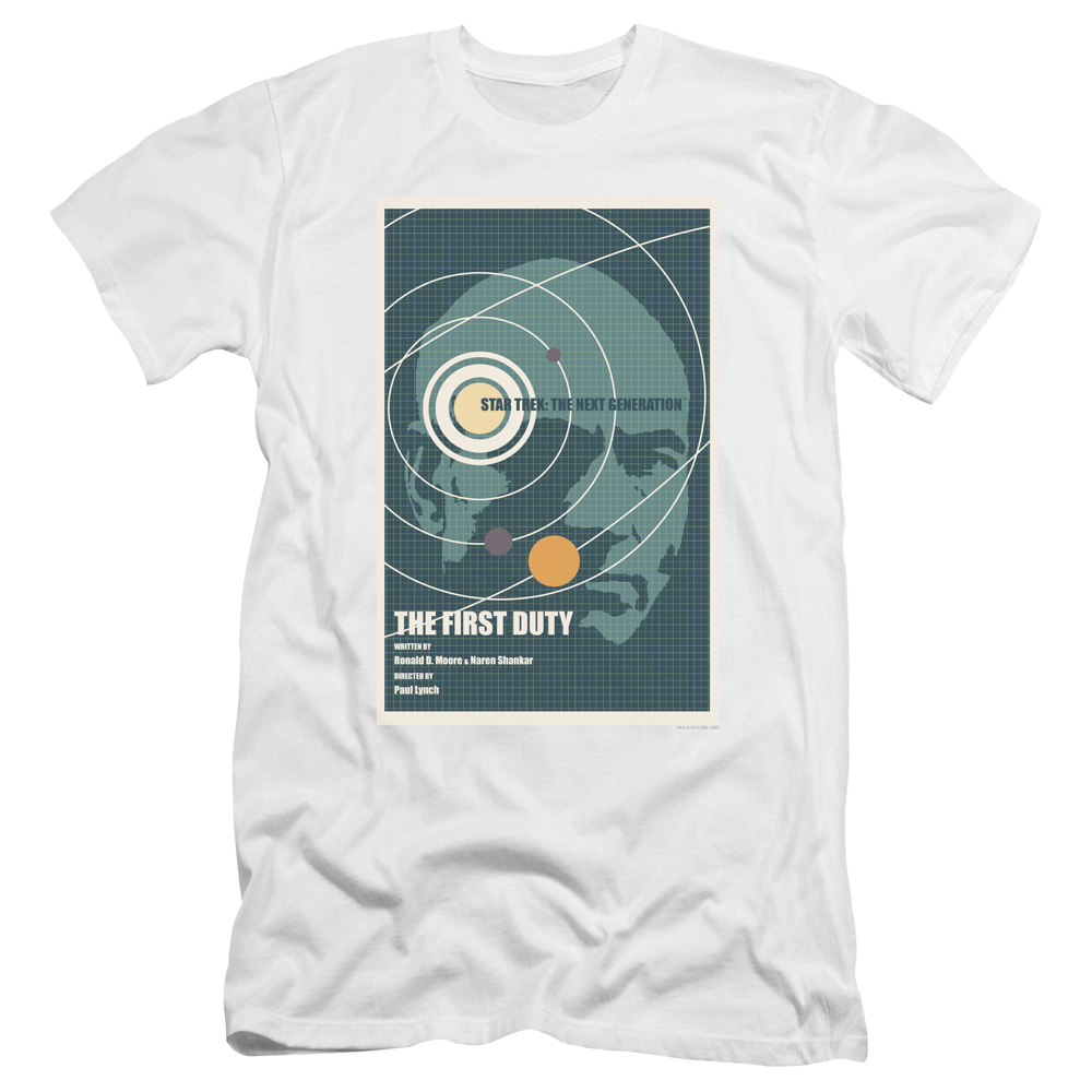 Star Trek The Next Generation Tng Season 5 Episode 19 - Men's Premium Slim Fit T-Shirt Men's Premium Slim Fit T-Shirt Star Trek