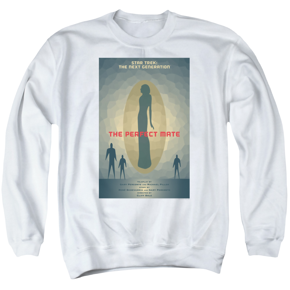 Star Trek The Next Generation Tng S5 Ep21 - Men's Crewneck Sweatshirt Men's Crewneck Sweatshirt Star Trek