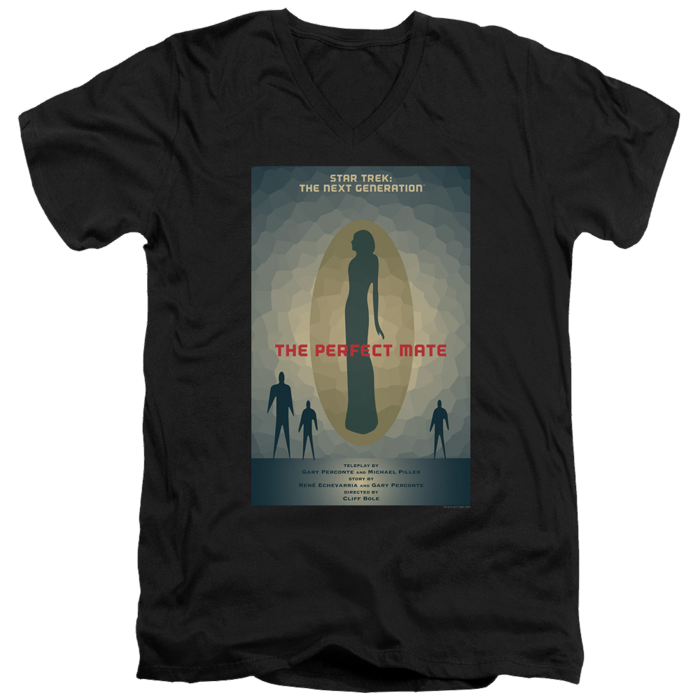 Star Trek The Next Generation Tng Season 5 Episode 21 - Men's V-Neck T-Shirt Men's V-Neck T-Shirt Star Trek
