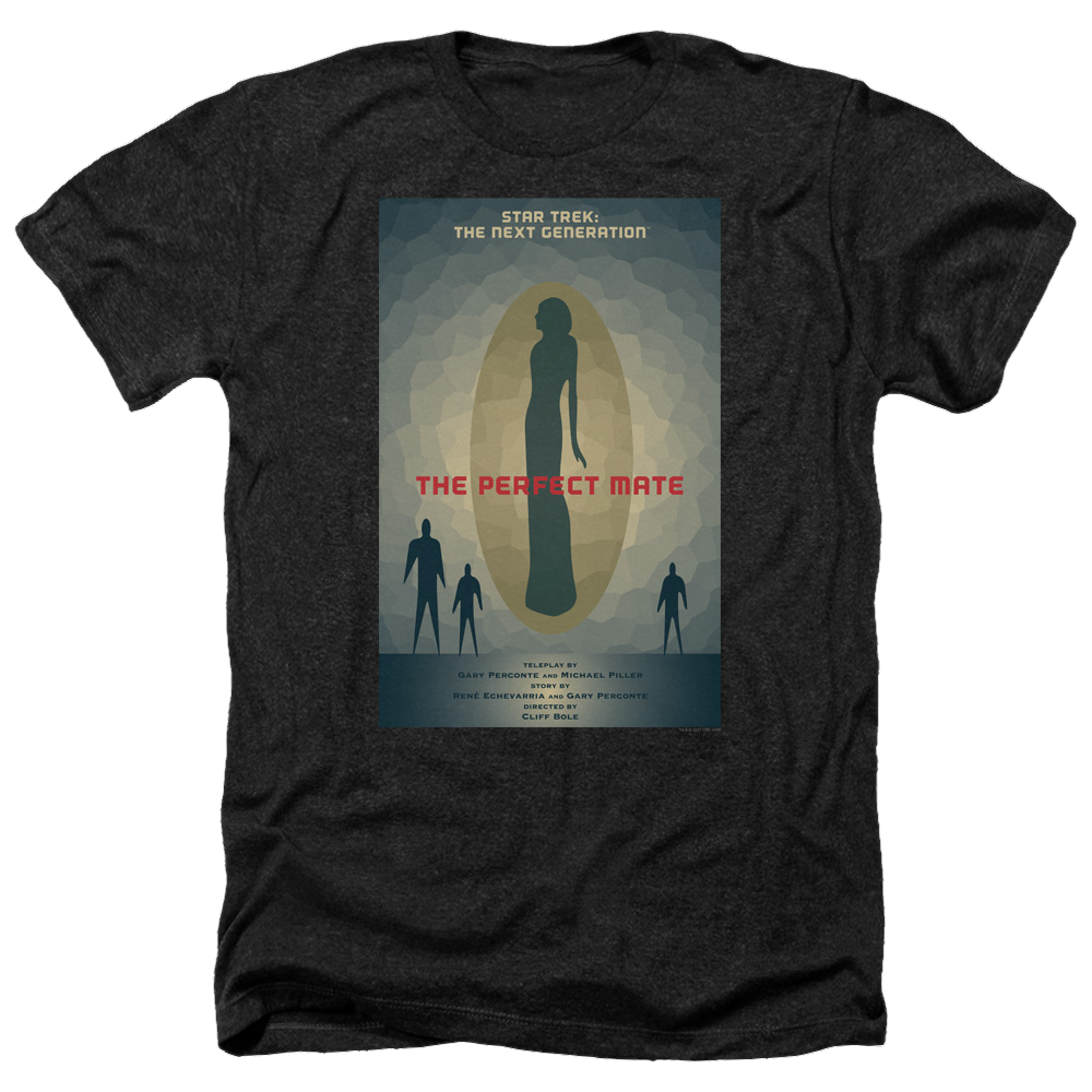 Star Trek The Next Generation Tng Season 5 Episode 21 - Men's Heather T-Shirt Men's Heather T-Shirt Star Trek