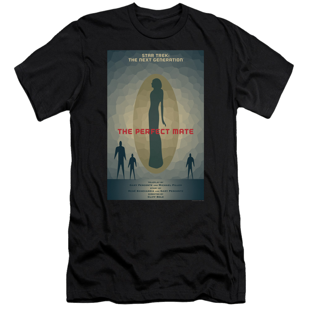 Star Trek The Next Generation Tng Season 5 Episode 21 - Men's Premium Slim Fit T-Shirt Men's Premium Slim Fit T-Shirt Star Trek