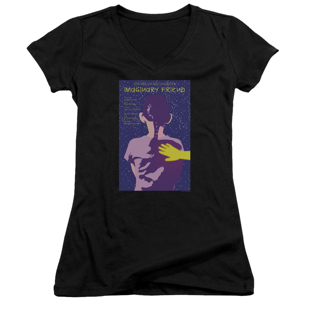 Star Trek The Next Generation Tng Season 5 Episode 22 - Juniors V-Neck T-Shirt Juniors V-Neck T-Shirt Star Trek