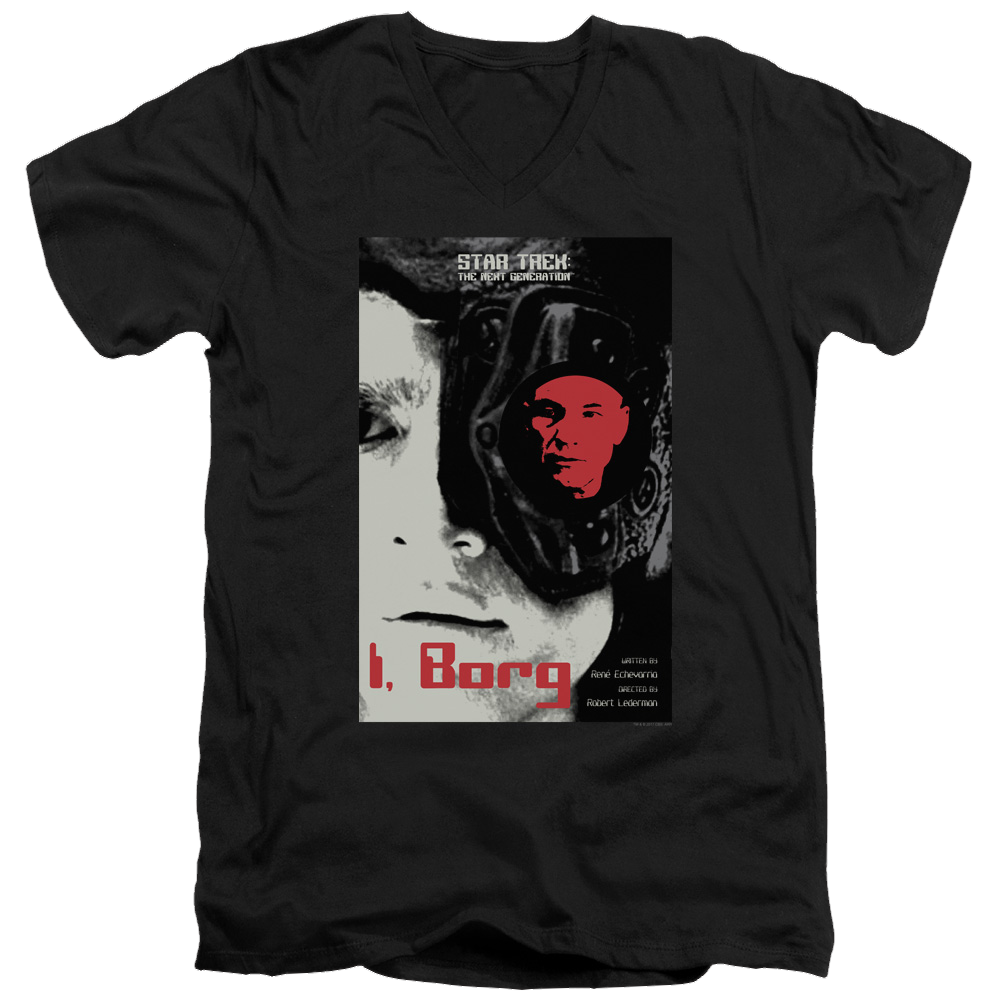 Star Trek The Next Generation Tng Season 5 Episode 23 - Men's V-Neck T-Shirt Men's V-Neck T-Shirt Star Trek