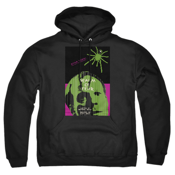 Black pullover hoodie with Star Trek The Next Generation Tng Season 6 Episode 2 graphic