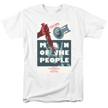 White men's regular fit t-shirt with Star Trek The Next Generation Tng Season 6 Episode 3 graphic