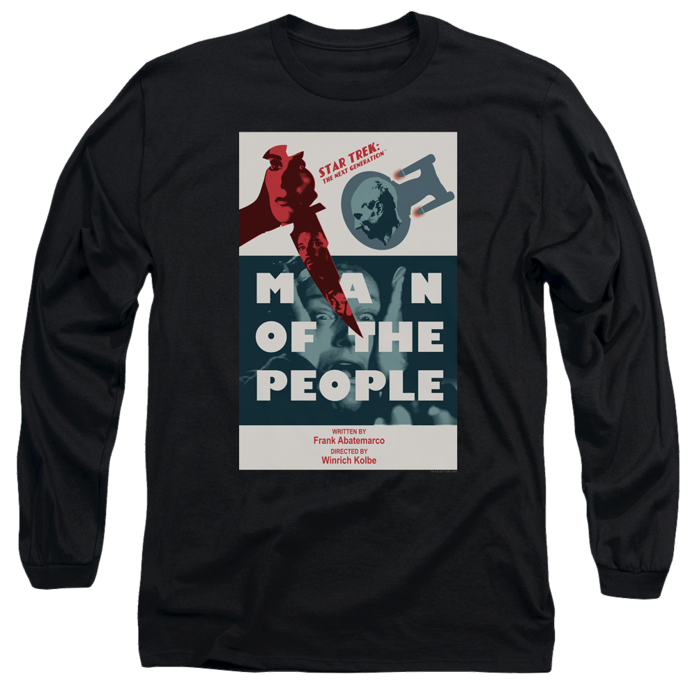 Star Trek The Next Generation Tng S6 Ep3 - Men's Long Sleeve T-Shirt Men's Long Sleeve T-Shirt Star Trek