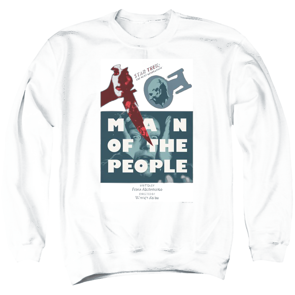 Star Trek Tng Season 6 Episode 3 Men's Crewneck Sweatshirt Men's Crewneck Sweatshirt Star Trek