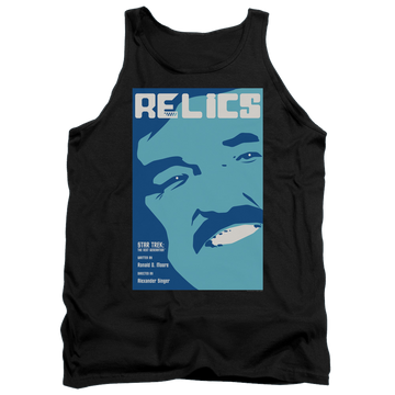 Black men's tank with Star Trek The Next Generation Tng Season 6 Episode 4 graphic