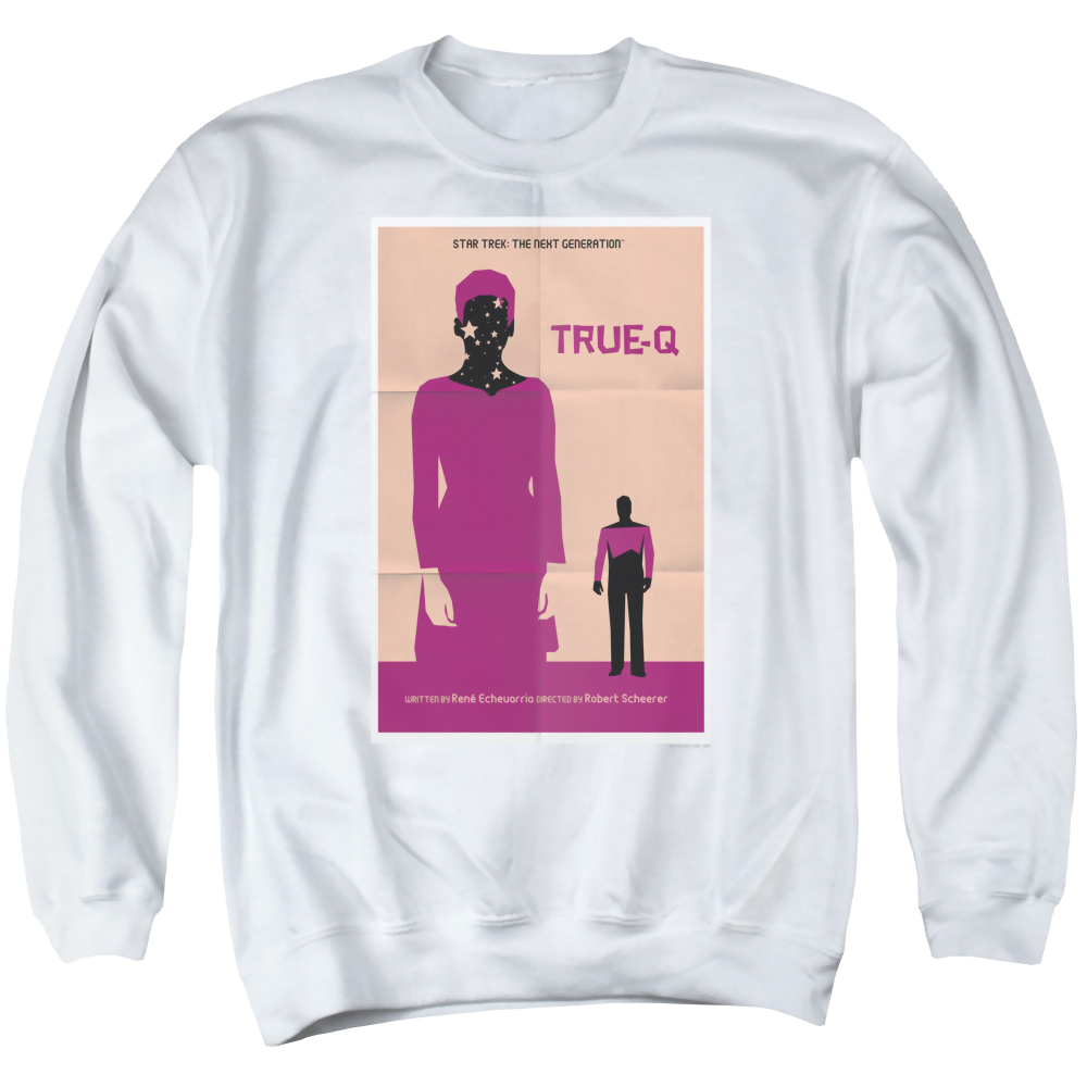 Star Trek The Next Generation Tng S6 Ep6 - Men's Crewneck Sweatshirt Men's Crewneck Sweatshirt Star Trek