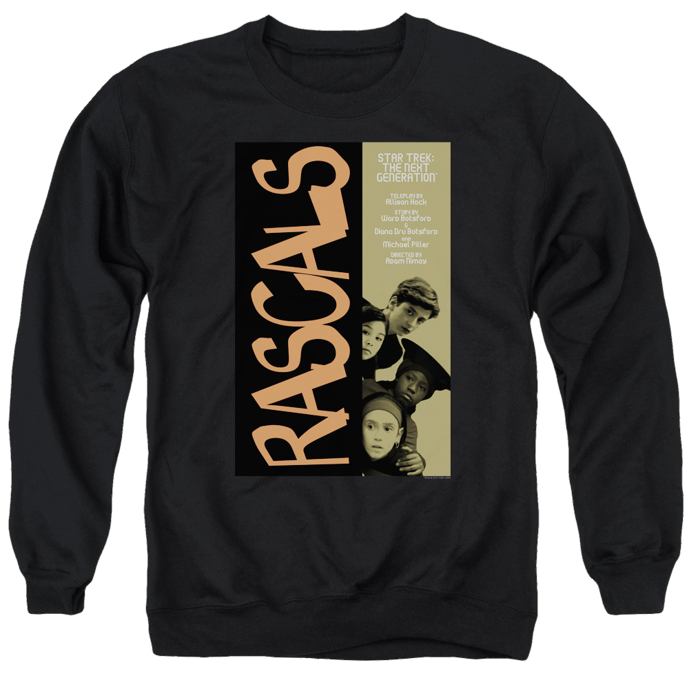 Star Trek The Next Generation Tng S6 Ep7 - Men's Crewneck Sweatshirt Men's Crewneck Sweatshirt Star Trek
