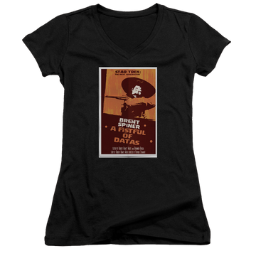 Star Trek The Next Generation Tng Season 6 Episode 8 - Juniors V-Neck T-Shirt Juniors V-Neck T-Shirt Star Trek