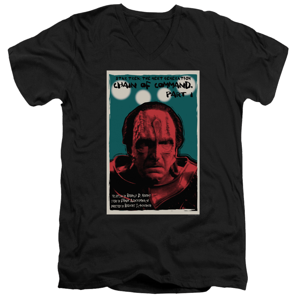 Star Trek The Next Generation Tng Season 6 Episode 10 - Men's V-Neck T-Shirt Men's V-Neck T-Shirt Star Trek